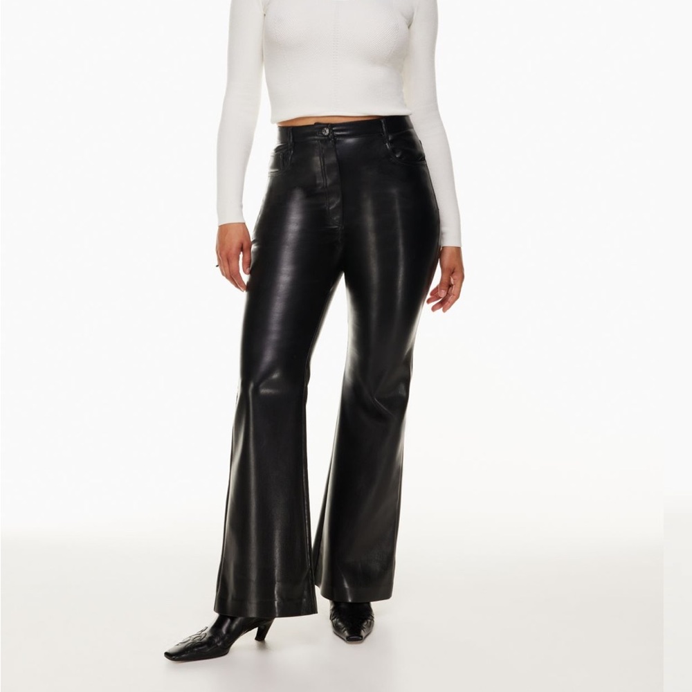 Aritzia Faux Leather Pants